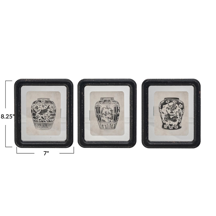 Framed Vase Print