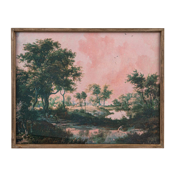 Pink Landscape Wall Art Madison's Niche 