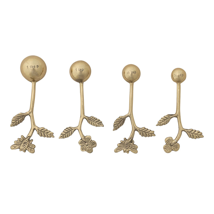 Set of 4 Flower Measuring Spoons