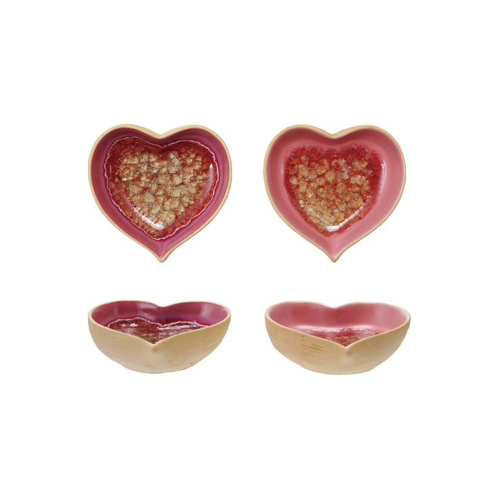 Pink Heart Dish