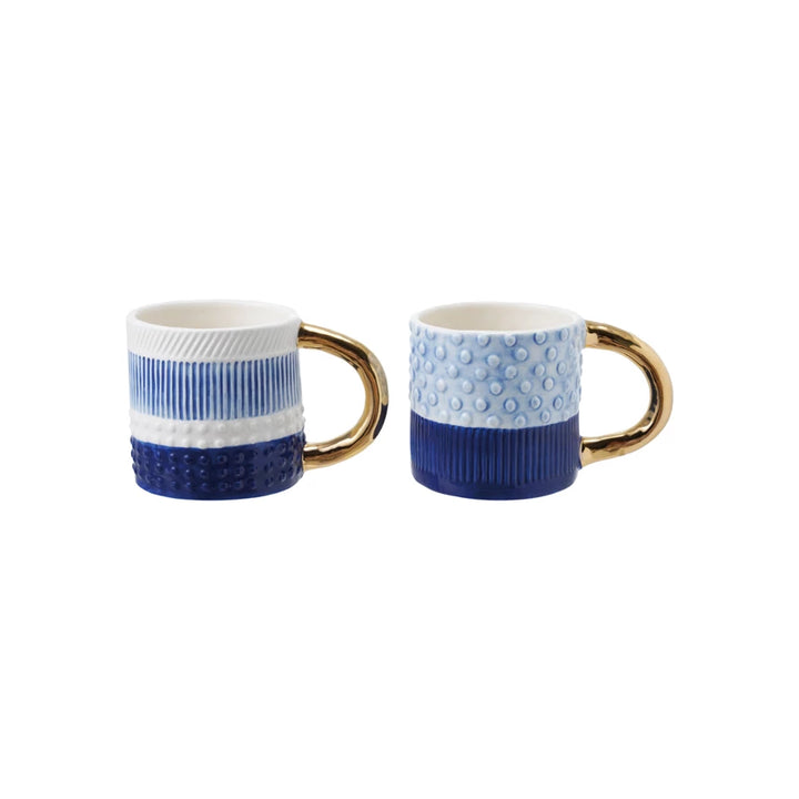 Mug with Gold Handle