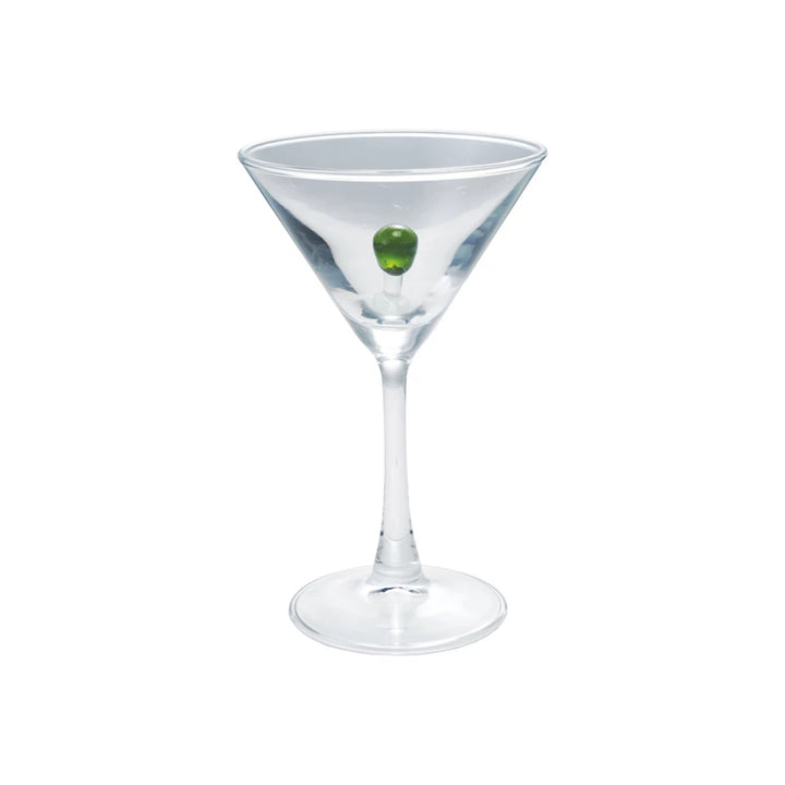 Olive Martini Glass