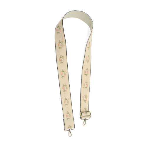Natural Floral Bag Strap