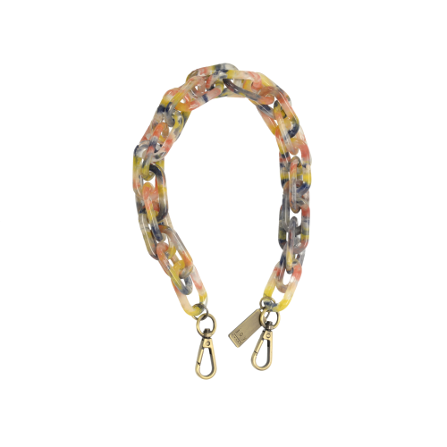 Multi Lucite Bag Strap