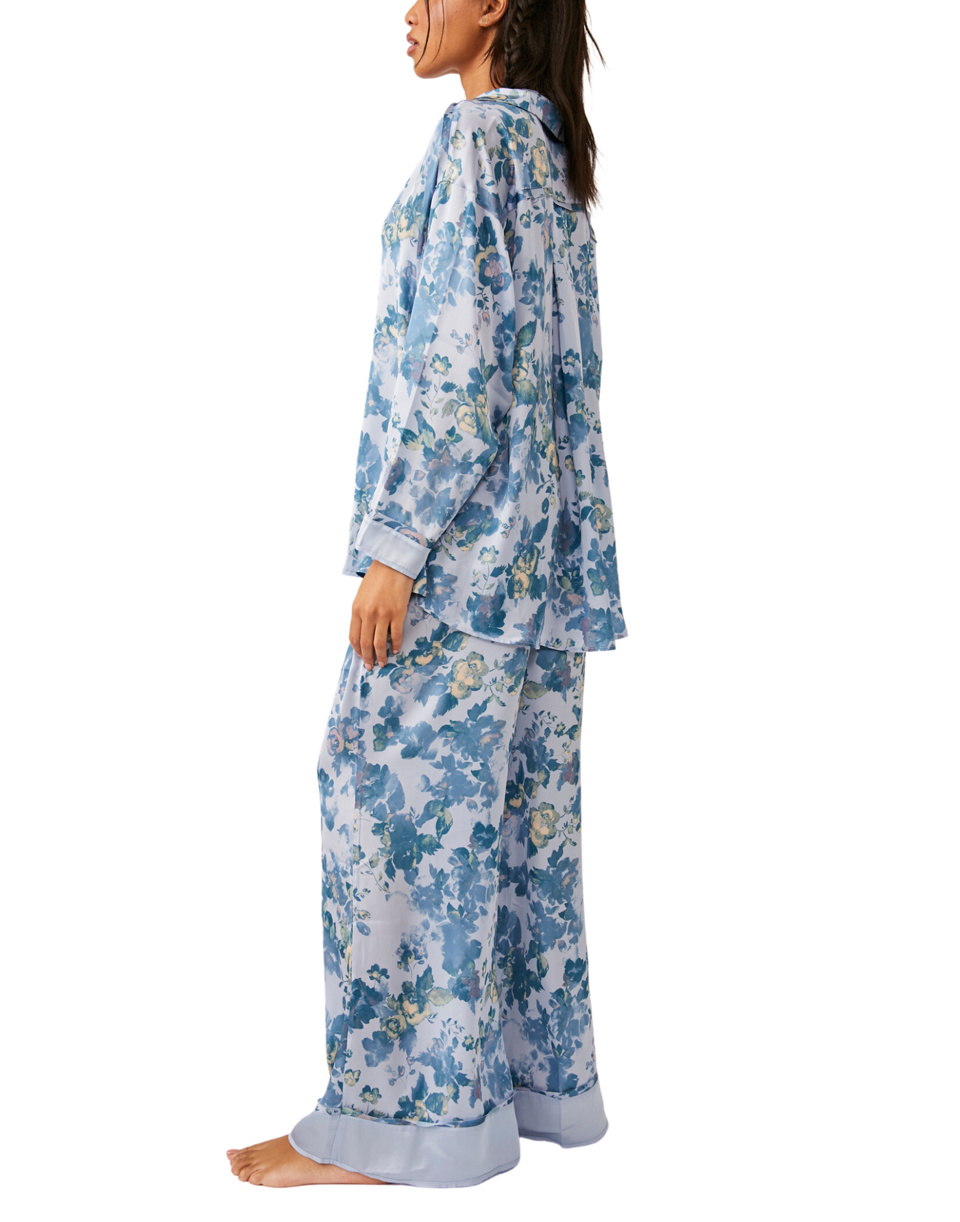 Dreamy Days Pajama Set in Misty Combo - Madison's Niche 