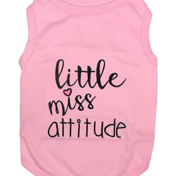 T-Shirt: Little Miss Attitude