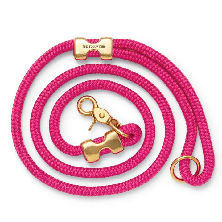 Hot Pink Marine Leash - Madison's Niche 