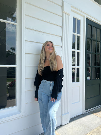Pocket Cardigan Sweater - Madison's Niche 