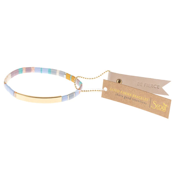Gold Miyuki Bracelet in Fierce - Madison's Niche 