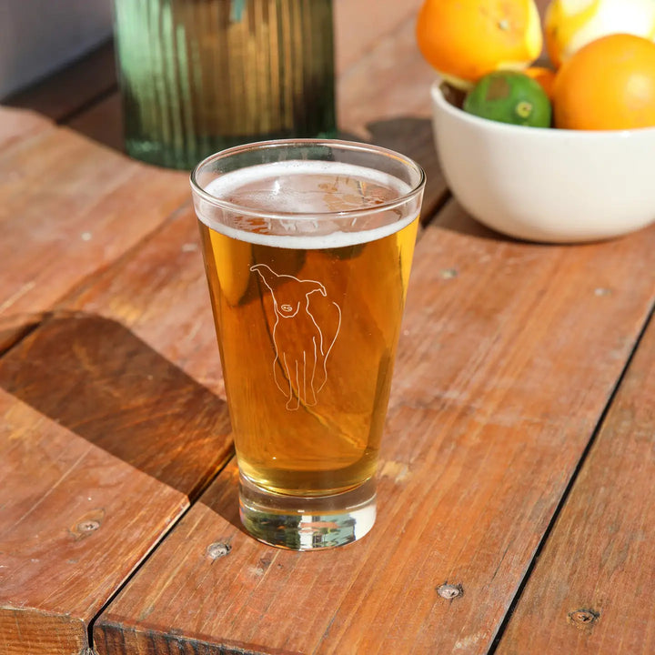 Dog Hi-Ball Glass - Madison's Niche 