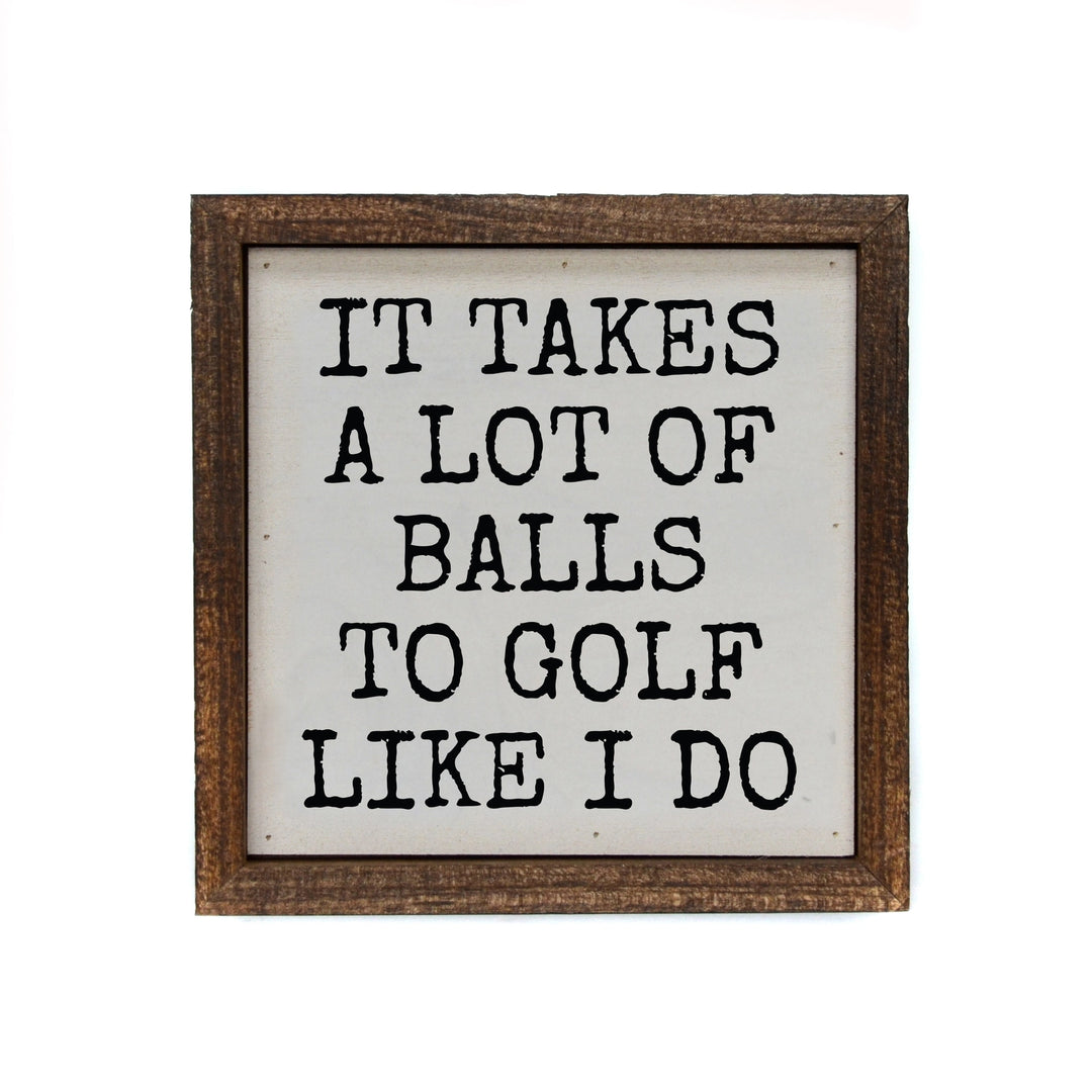 Golf Balls Sign - Madison's Niche 