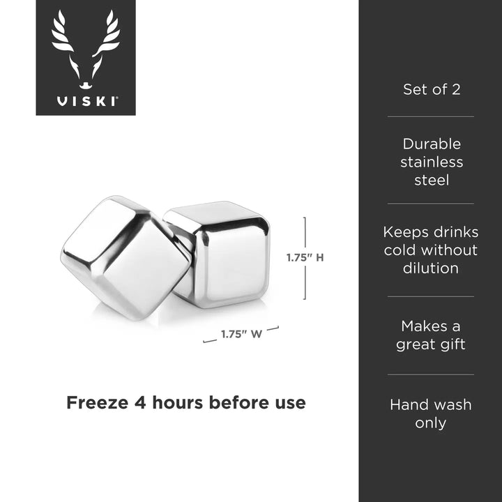 Stainless Steel Cubes - Madison's Niche 