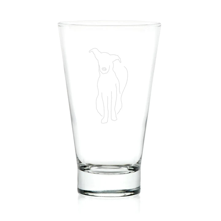 Dog Hi-Ball Glass