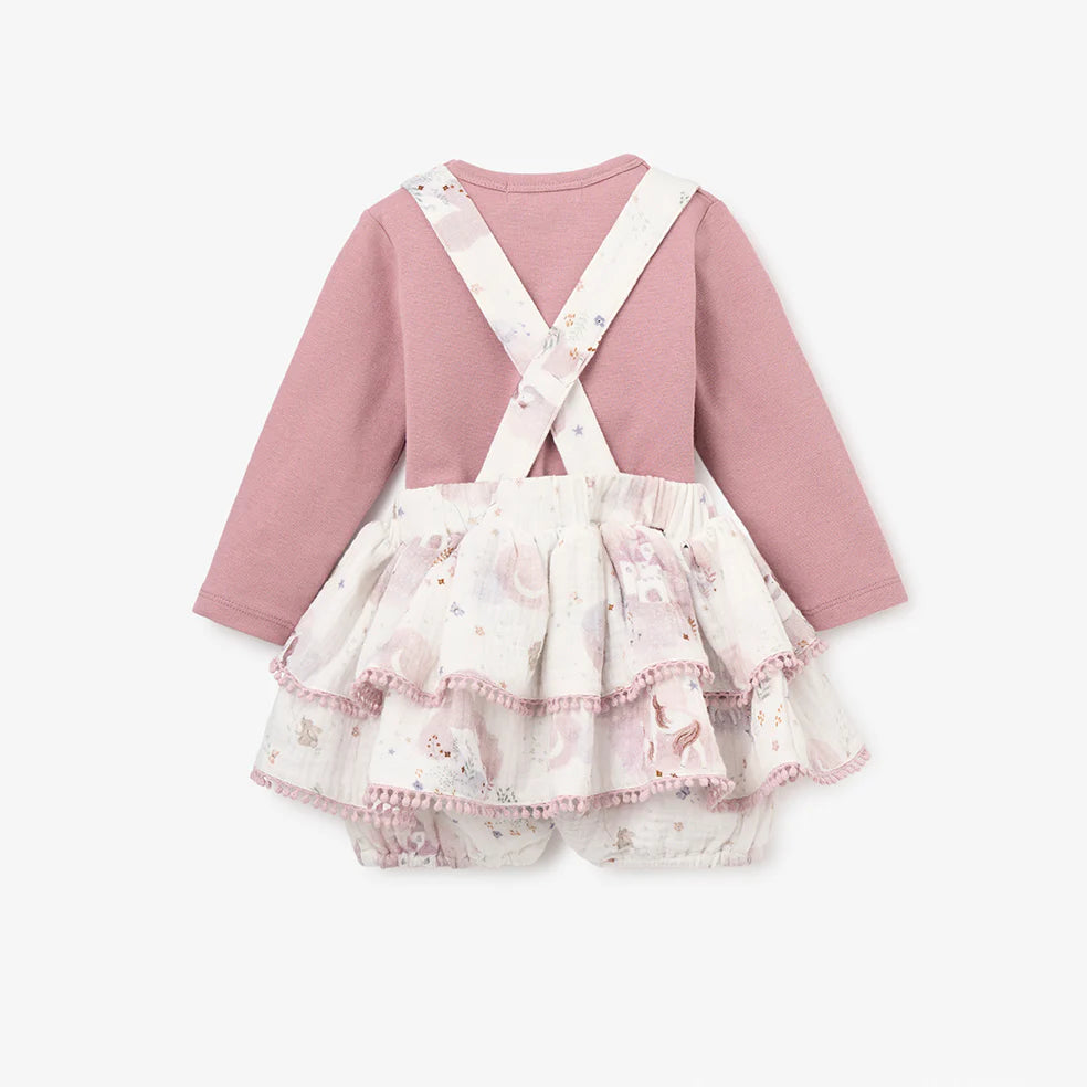 Fairytale Wonderland Bodysuit & Ruffle Bloomer - Madison's Niche 