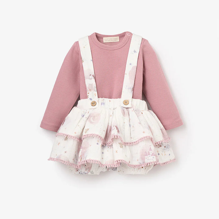 Fairytale Wonderland Bodysuit & Ruffle Bloomer - Madison's Niche 