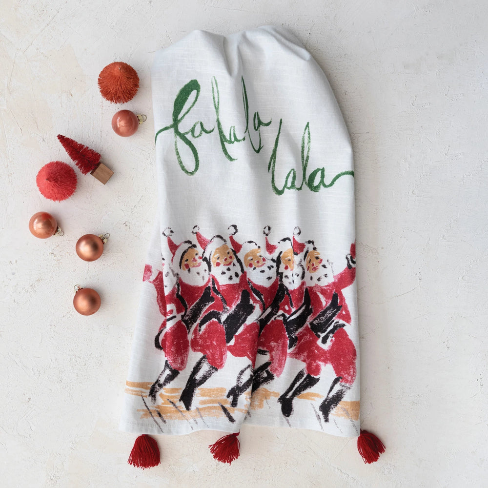 "Falalalala" Tea Towel - Madison's Niche 