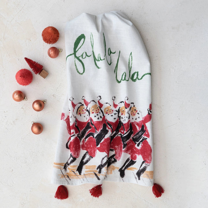 "Falalalala" Tea Towel - Madison's Niche 