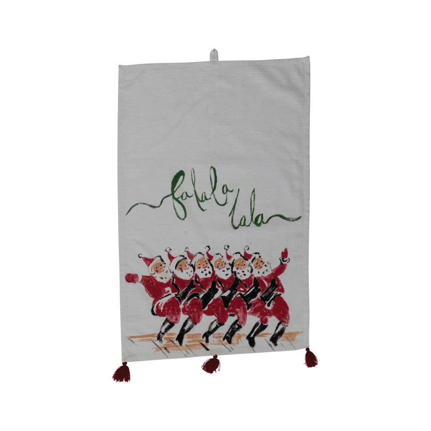 "Falalalala" Tea Towel - Madison's Niche 