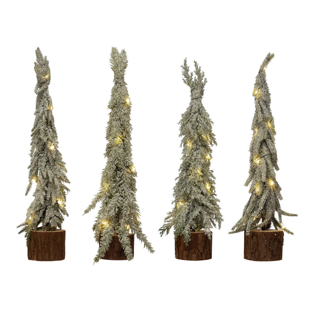 Faux Fir Tree with LED Lights - Madison's Niche 