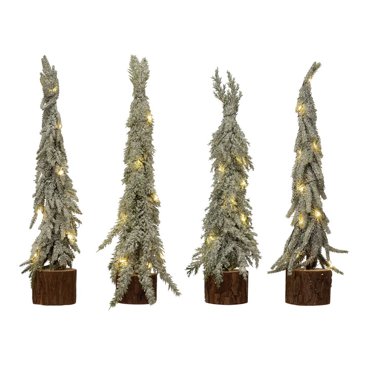 Faux Fir Tree with LED Lights - Madison's Niche 