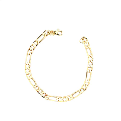 Figaro Chain Anklet in Gold - Madison's Niche 