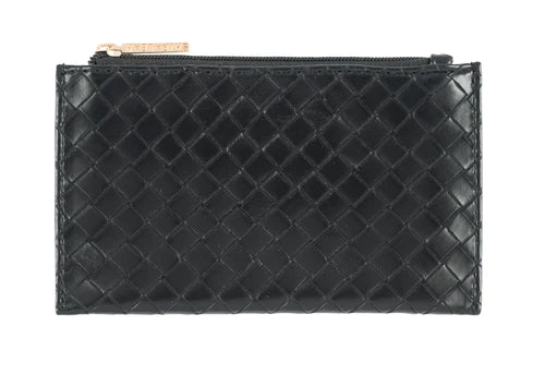 Frankie Card Case in Black - Madison's Niche 