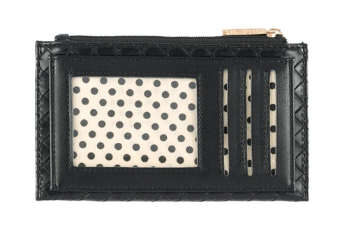 Frankie Card Case in Black - Madison's Niche 