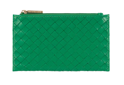 Frankie Card Case in Green - Madison's Niche 