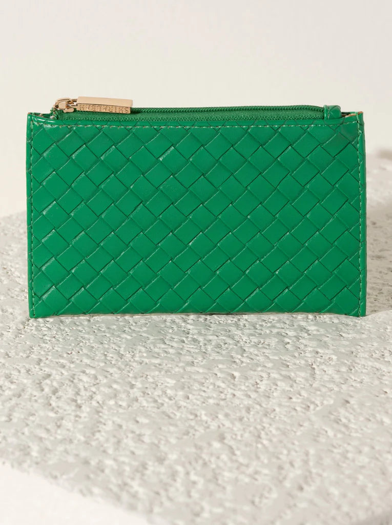 Frankie Card Case in Green - Madison's Niche 