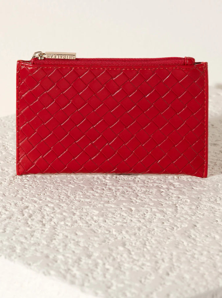 Frankie Card Case in Red - Madison's Niche 