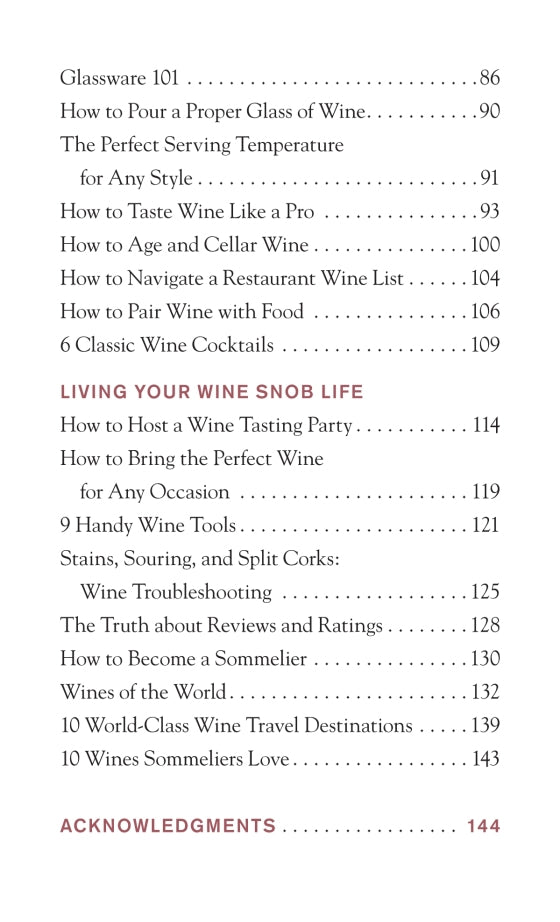 Stuff Every Wine Snob Should Know - Madison's Niche 
