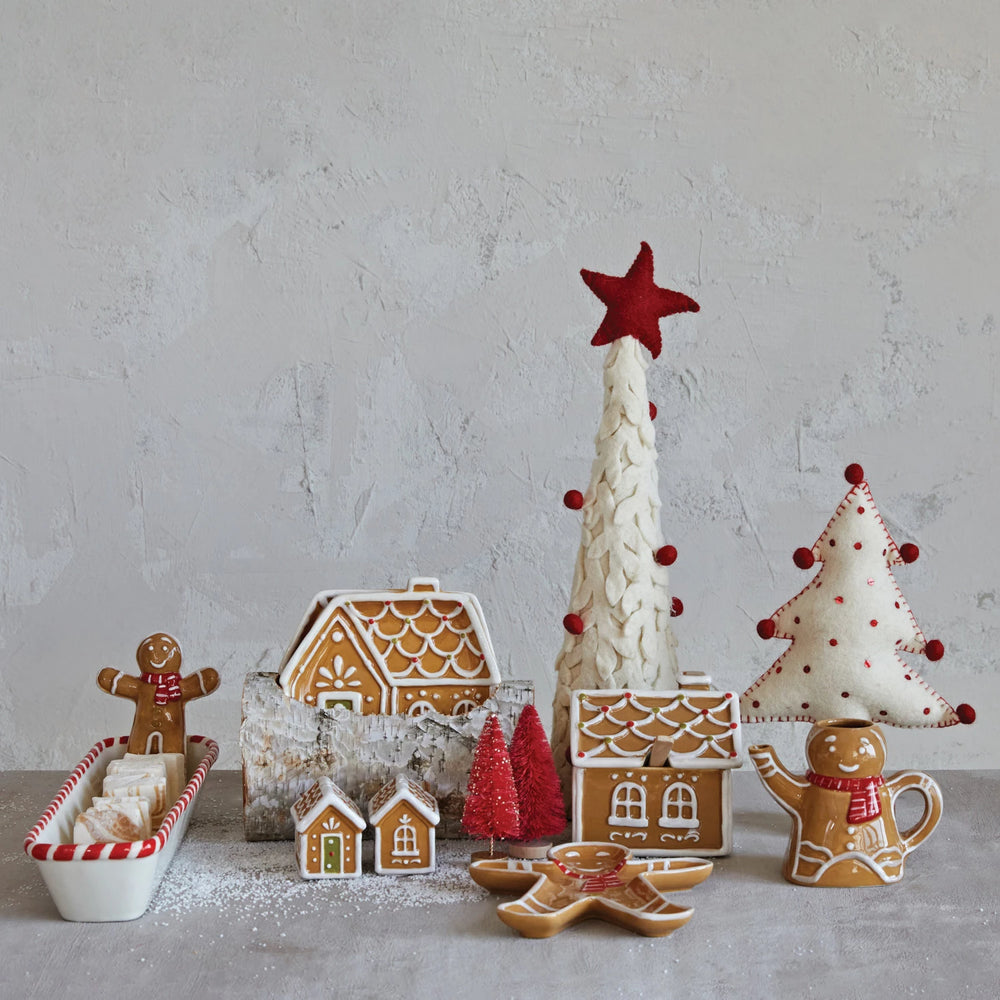 Gingerbread Man Platter - Madison's Niche 