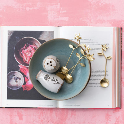 Gold Flower Spoon Set - Madison's Niche 