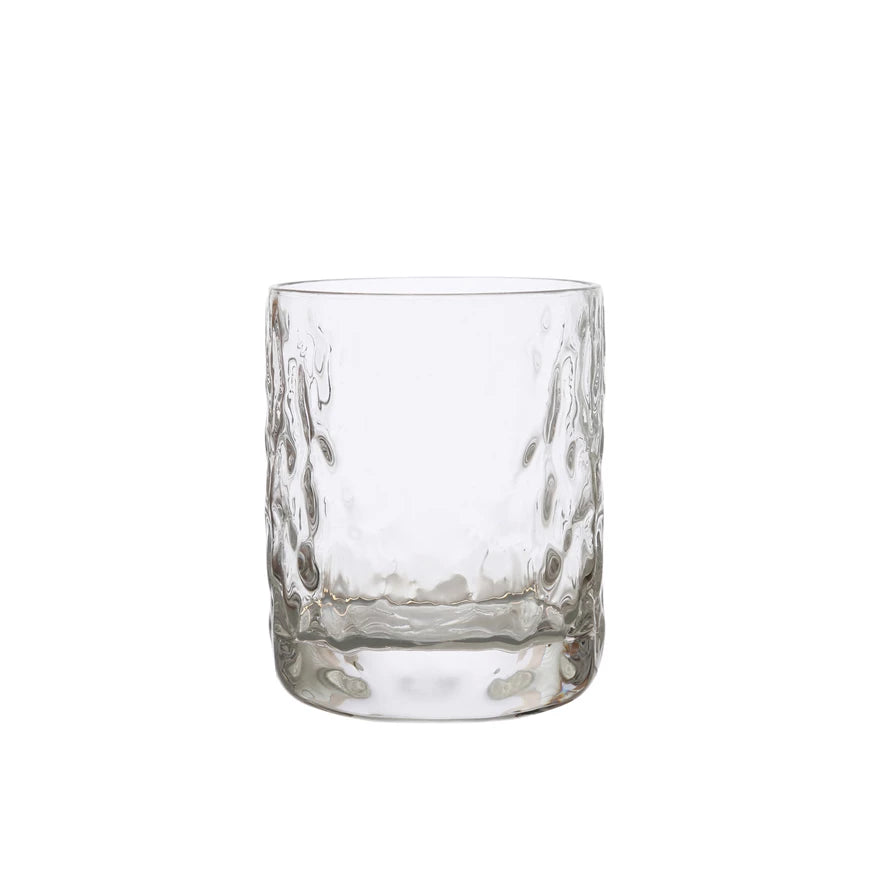 Hammered Drinking Glass - Madison&