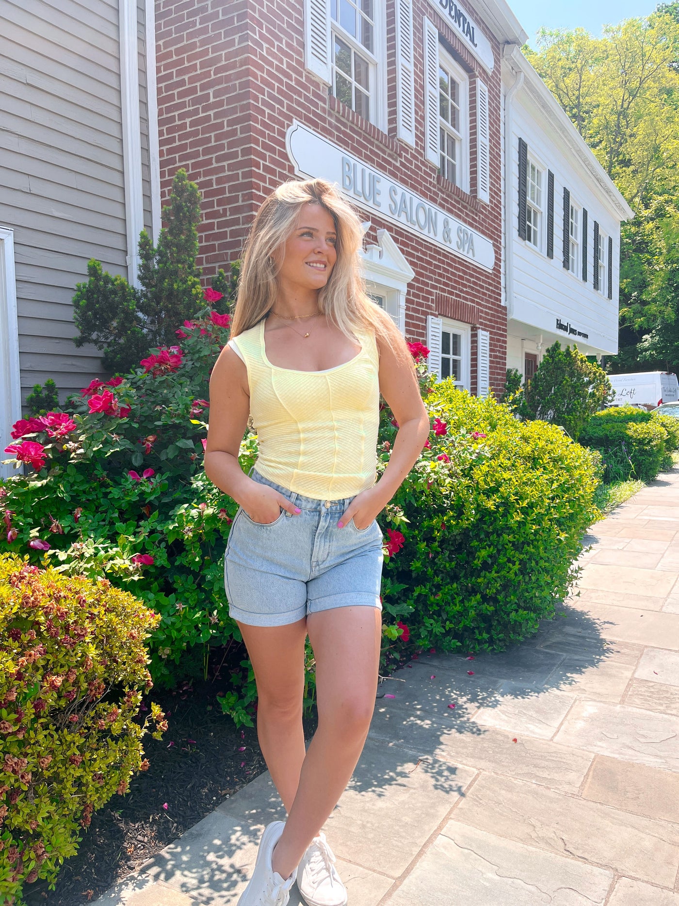 Boss Babe Tank in Key Lime Pie - Madison's Niche 