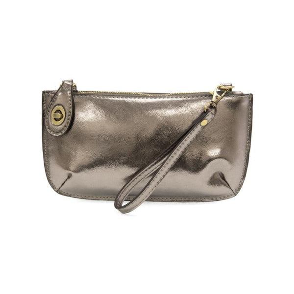 Mini Crossbody Wristlet in Chrome Madison's Niche 