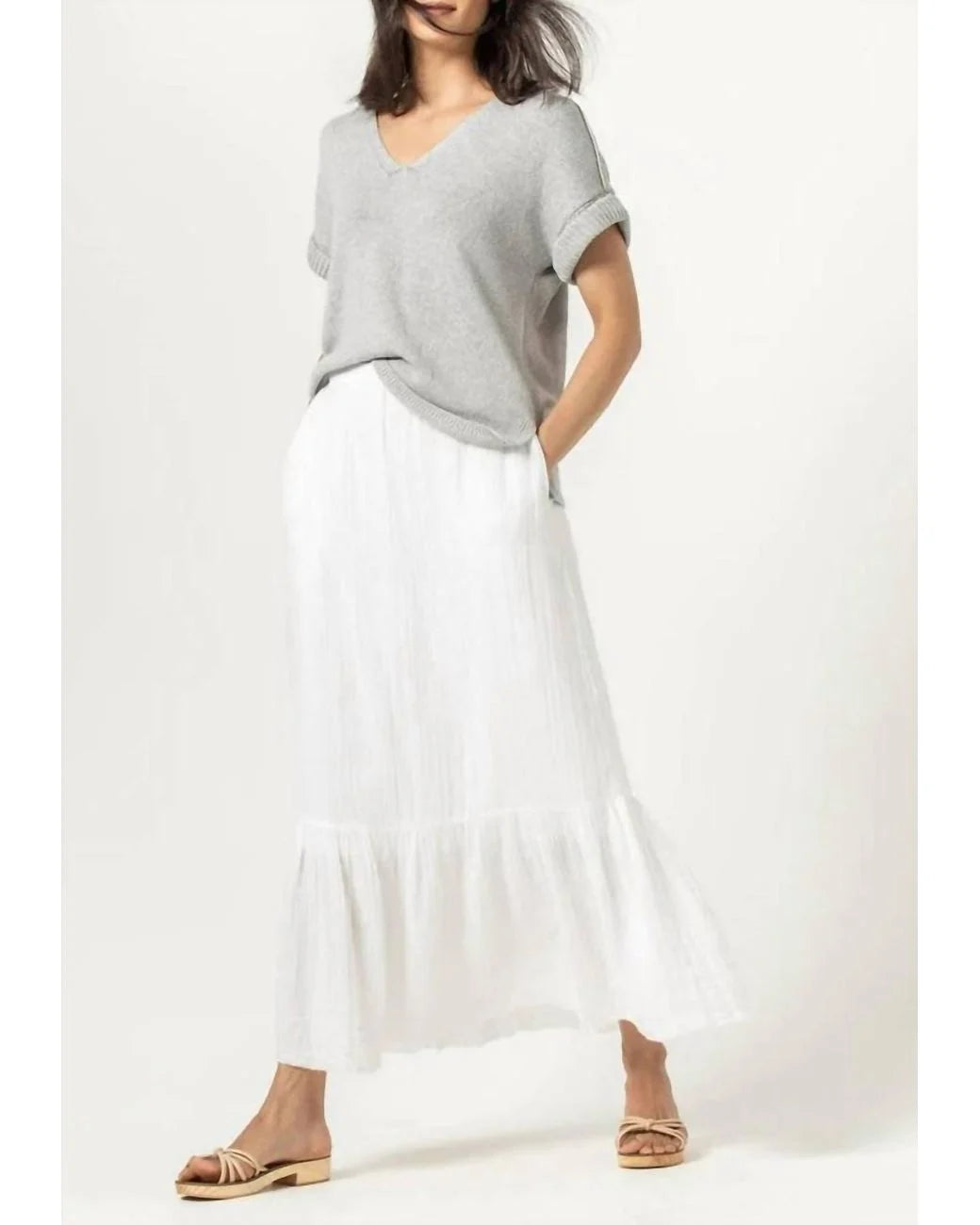Pull on Peplum Skirt - Madison's Niche 