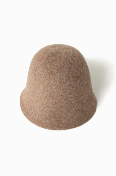 Lorraine Modern Bucket Hat in Taupe - Madison's Niche 