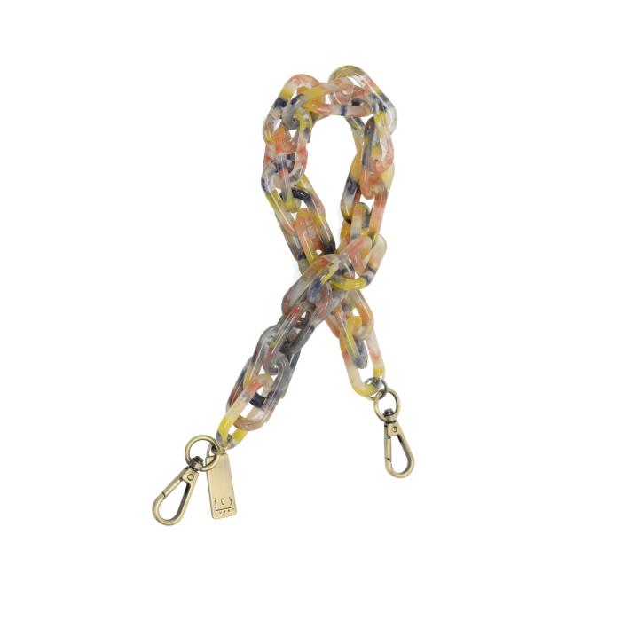 Multi Lucite Bag Strap