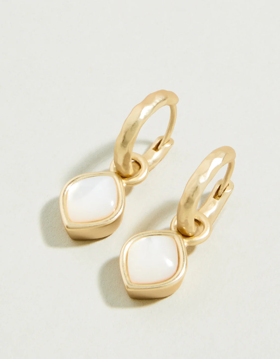 Maera Drop Earring in Mother of Pearl - Madison's Niche 