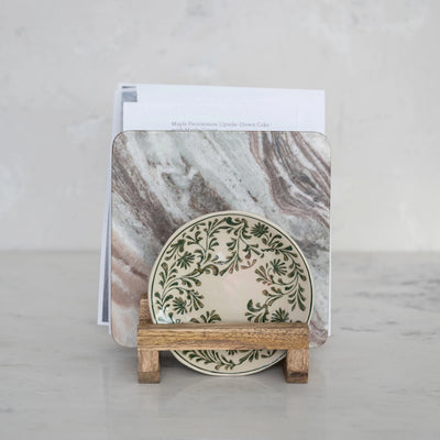 Mango Wood Sectioned Stand - Madison's Niche 