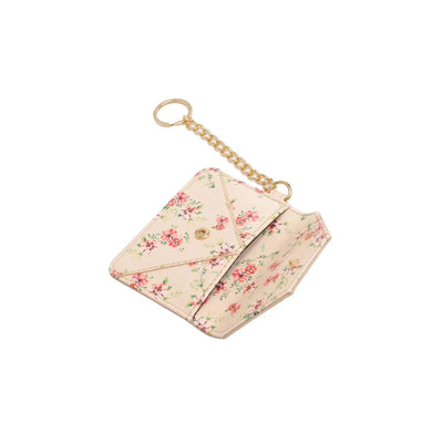 Gia Floral Card Holder in Cream - Madison's Niche 