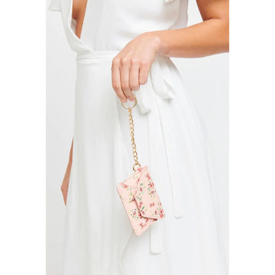 Gia Floral Card Holder in Ballet - Madison's Niche 