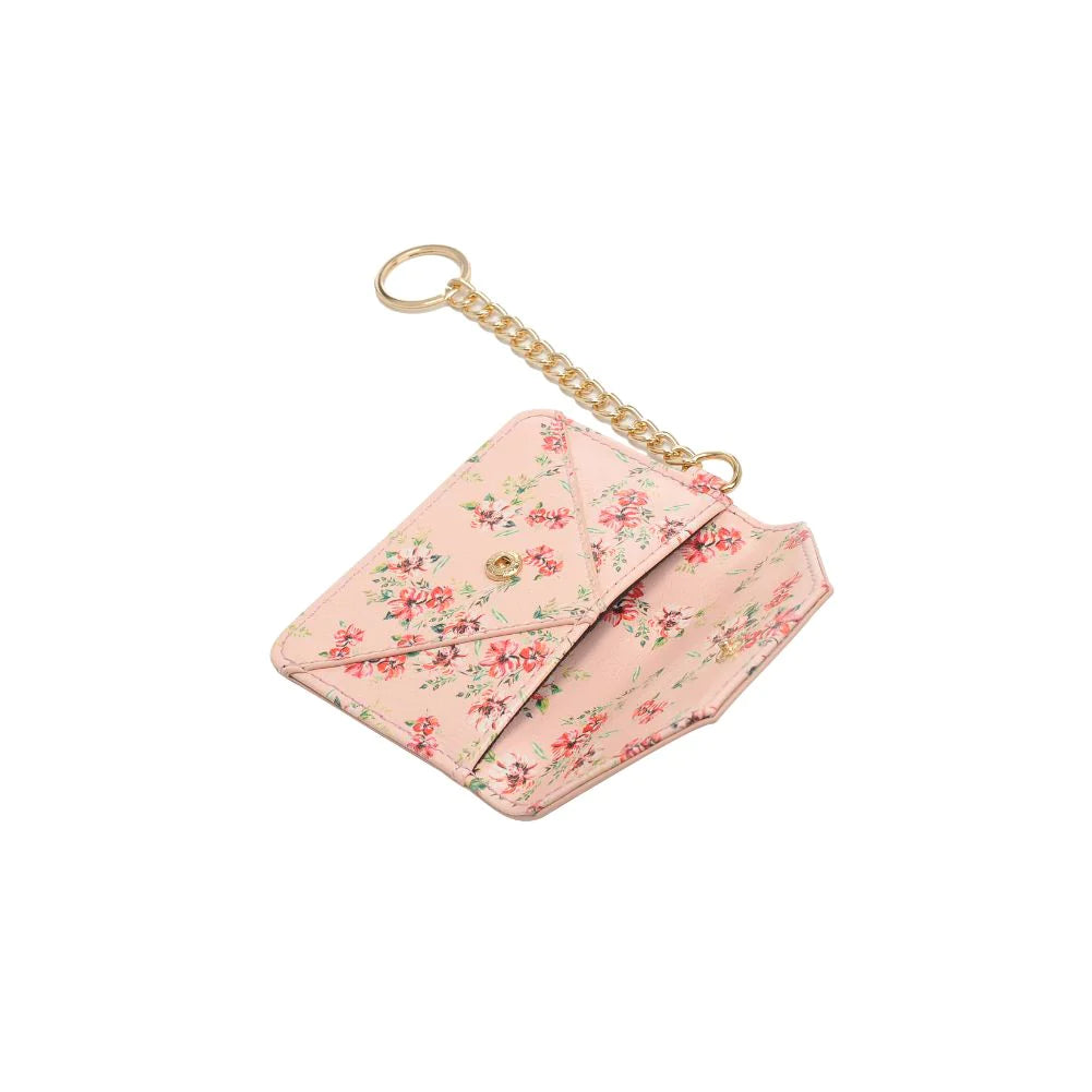 Gia Floral Card Holder in Ballet - Madison's Niche 
