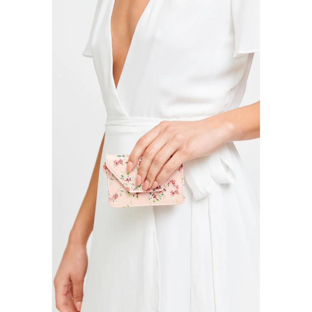 Gia Floral Card Holder in Ballet - Madison's Niche 