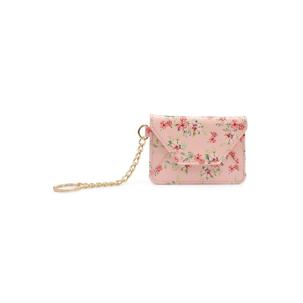 Gia Floral Card Holder in Ballet - Madison's Niche 