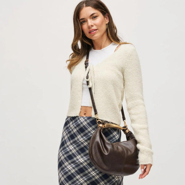 Carrie Crossbody in Espresso Madison's Niche 