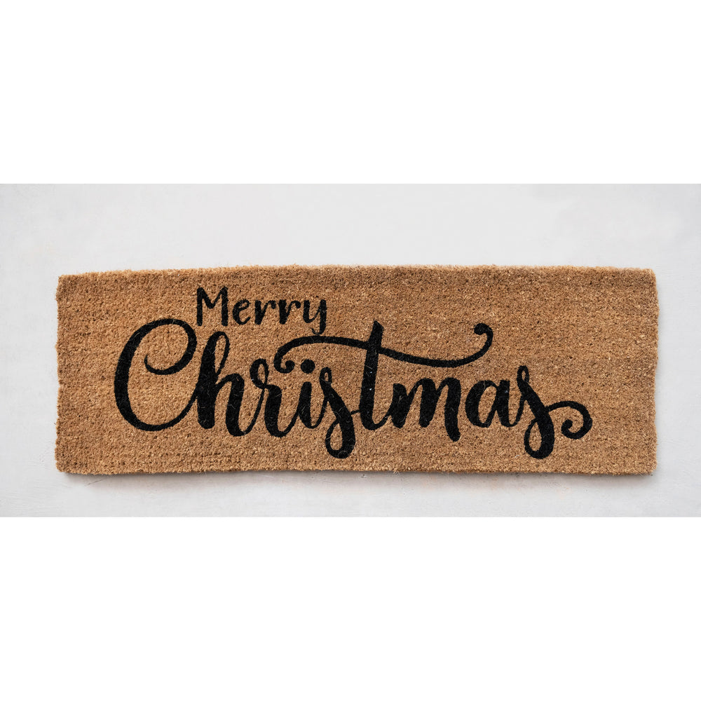 "Merry Christmas" Welcome Mat - Madison's Niche 