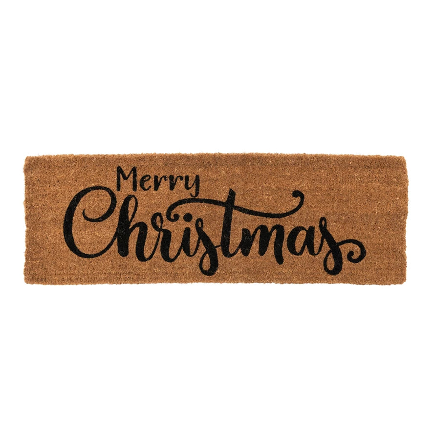 "Merry Christmas" Welcome Mat - Madison's Niche 