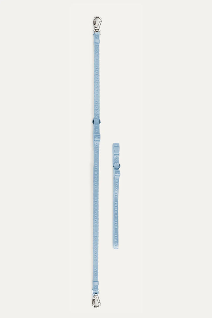 Mini Hands Free Leash in Blue - Madison's Niche 